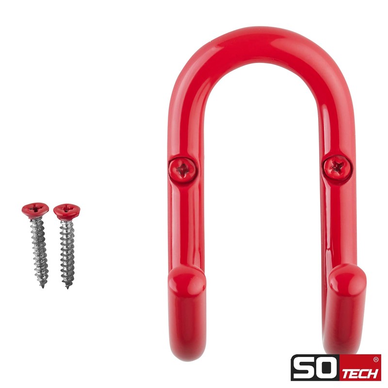 SOTECH Fara Coat Hooks 88 x 51 mm Steel Red