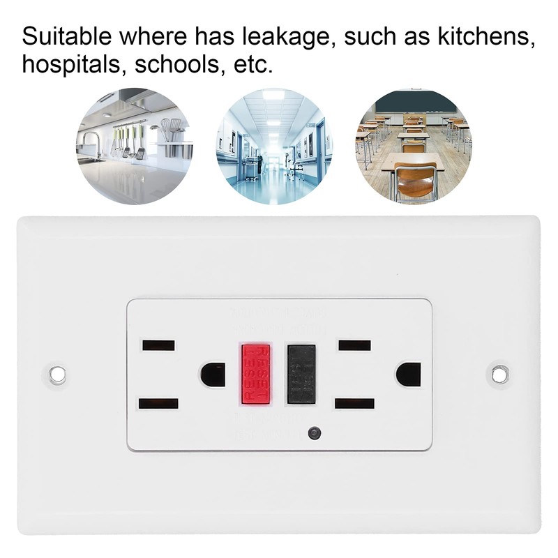 Toma de Corriente de Pared Eléctrica, Salida de Pared con
