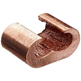 Burndy YGHC2C2 Hytap Connector, 6 Sol. #2 Str. 1/4" Run, 6 Sol. #2 Str. Tab, 0.75" Width, 1.16" Length