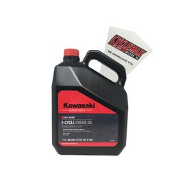Cyclemax One Gallon 2-Cycle Two Stroke Engine Oil with Funnel for Kawasaki Lawn Mower