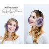Rabbit Hair Earmuff for Winter, Soft and Warm,Foldable and Easy