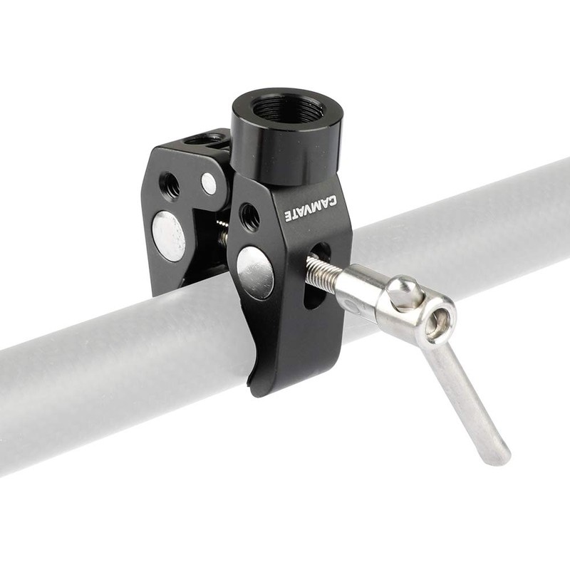 CAMVATE Multi-Purpose Super Club Clamp with 1/4" Male to 5/8"