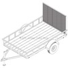 6′ x 10′ Utility Trailer Plans – 3,500 lb Capacity