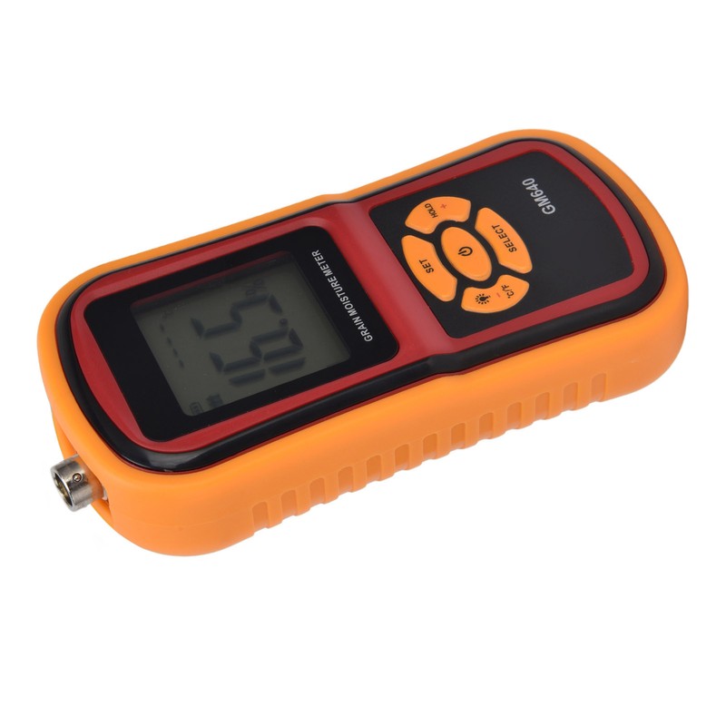 Digital Moisture Detector Portable Grain Moisture Meter LCD Hygrometer Humidity