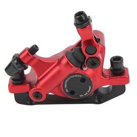 Electric Scooter Hydraulic Disc Brake Caliper Aluminum Alloy Scooter Retrofit Disc Brake Parts for Xiaomi M365 M365PRO Red