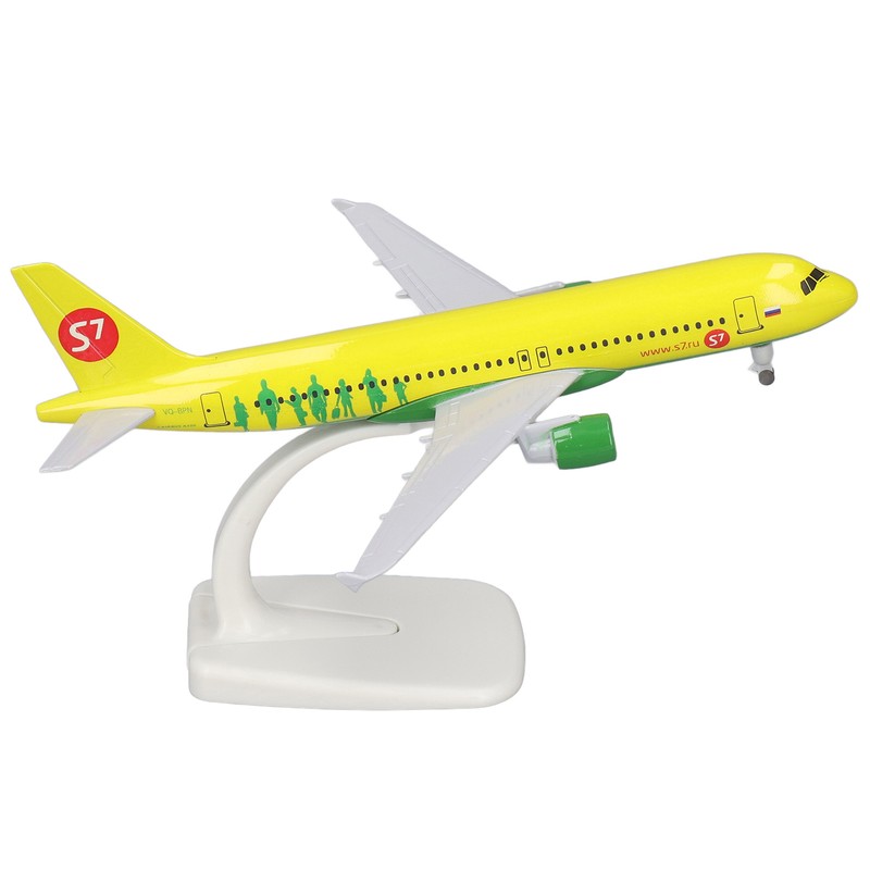 Aircraft Model Detachable Alighting Carriage Decoration Yellow Alloy Plane Model