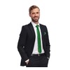 trilece Emerald Green Ties for Men - Mens Solid Color