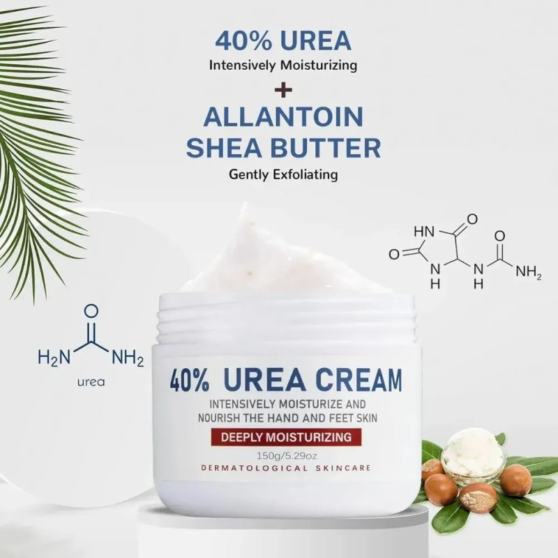 Crema De Urea Al 40 Por Ciento Para Pies, Crema