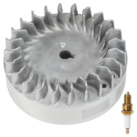 GREHUA Upgrade Aluminum Flywheel 10krpm for CT200U CT200U-ex Non Hemi Predator 212cc 196cc 224cc 6.5Hp GX160 GX200 Coleman KT196 Massimo Baja Warrior MB200 Go Kart Engine Mini Bike Parts Motor