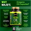 Maju Superfoods Cápsulas de orégano MAJU con aceite de semilla