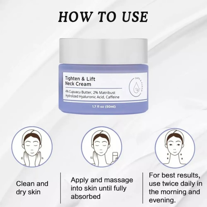 1 Neck Cream Tighten & Lift Firming, Neck Firming Cream