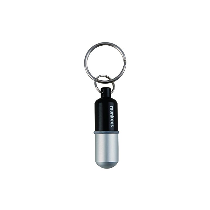 Munkees Waterproof Capsules, Watertight Accessory Case, Airtight Pill Bottle for