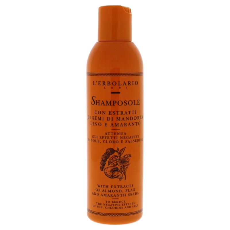 L'Erbolario Shamposole Shampoo - Reduces The Negative Effects Of Sun,
