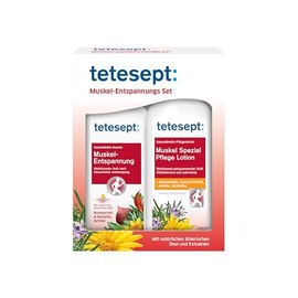 tetesept - 500 ml - Muscle Relaxation Set - Shower Bath & Lotion