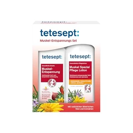 tetesept - 500 ml - Muscle Relaxation Set - Shower Bath & Lotion