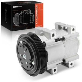 A-Premium Air Conditioner AC Compressor with Clutch Compatible with Ford Ranger 1990-2001, F-100 Ranger 1996-2000 & Mazda B2300 B2500, 2.3L 2.5L