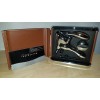Metrokane VIP Edition Leather-Bound Rabbit Corkscrew - Saddle Brown -
