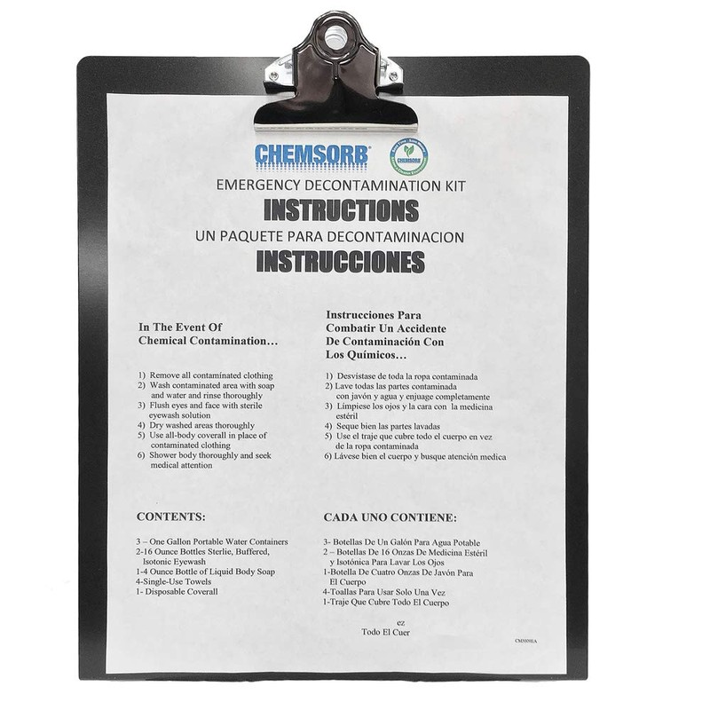 Chemsorb Decontamination Kit, Yellow