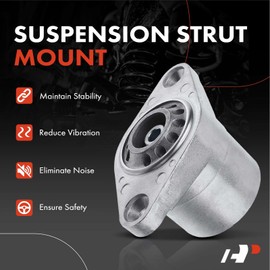 A-Premium Rear Driver or Passenger Suspension Strut Mount Compatible with Volkswagen Passat 2001 2002 2003 2004 2005 L4 1.8L 2.0L V6 2.8L FWD