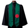 Quiatuliia National Flag Graduation Stole Embroidery Sash for Study Aboard
