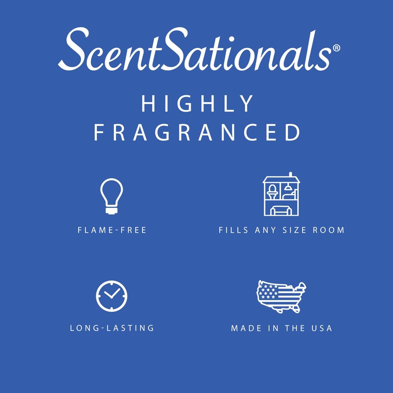 Scentsationals Wax Melts, Wax Cubes Strong Scent - Illusion -