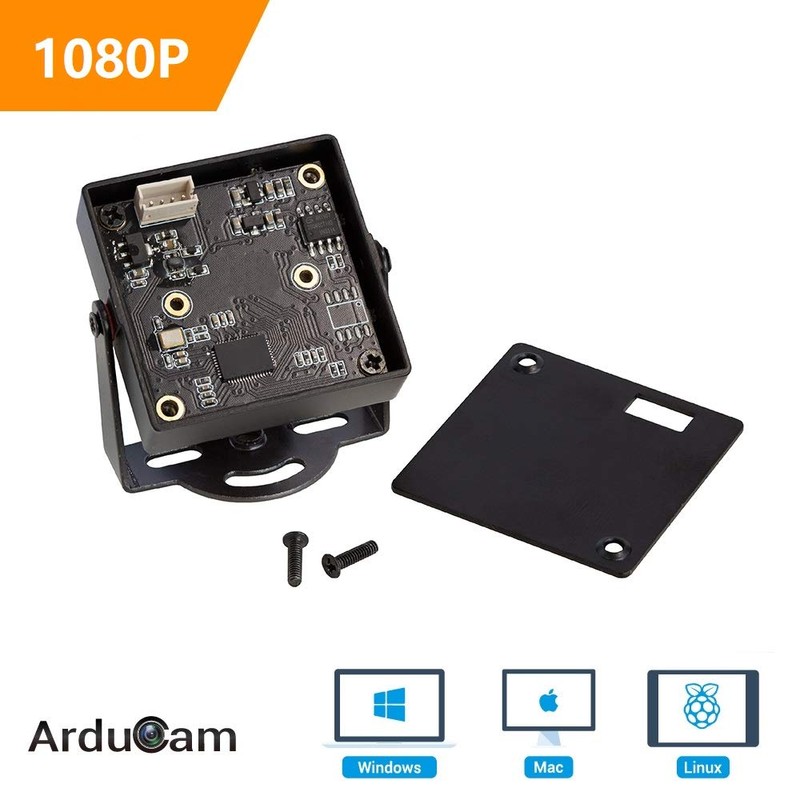 Arducam 1080P Low Light WDR USB Camera Module with Metal