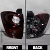 Black Tinted 2010-2015 Chevy Equinox Tail Lights Brake Lamps Pair