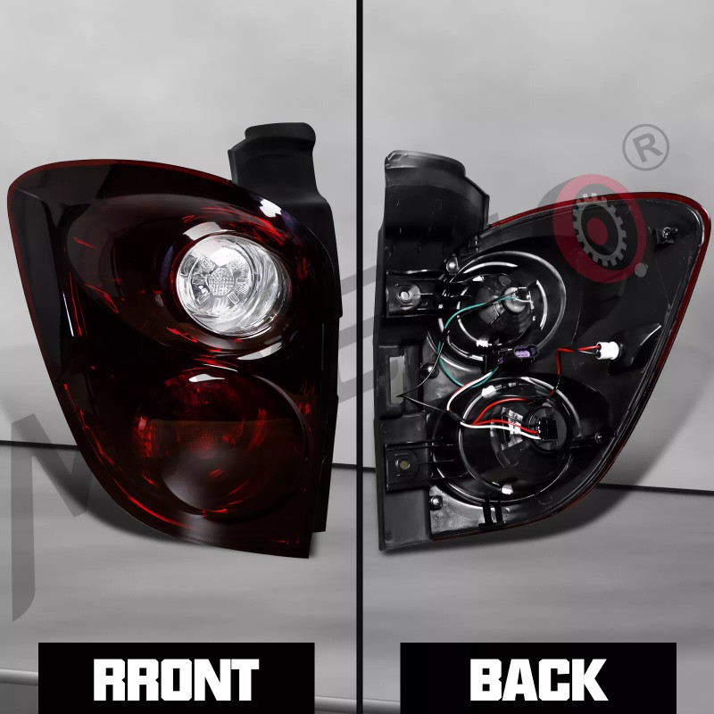 Black Tinted 2010-2015 Chevy Equinox Tail Lights Brake Lamps Pair