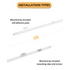 LED Under Cabinet Lighting 6-Pack 12 inch Seamlessly Linkable Strip