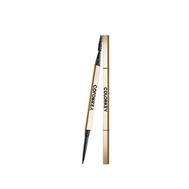 COLORKEY Contour Sketch Eyebrow Pencil: Retractable, Small Triangle Core, Defines Various Brow Shapes, Creates Defined Brows, Long-Lasting Wear (04 Smokey Ash Brown)