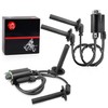 Ignition Coil Pack and Spark Plug CAP Compatible with HONDA