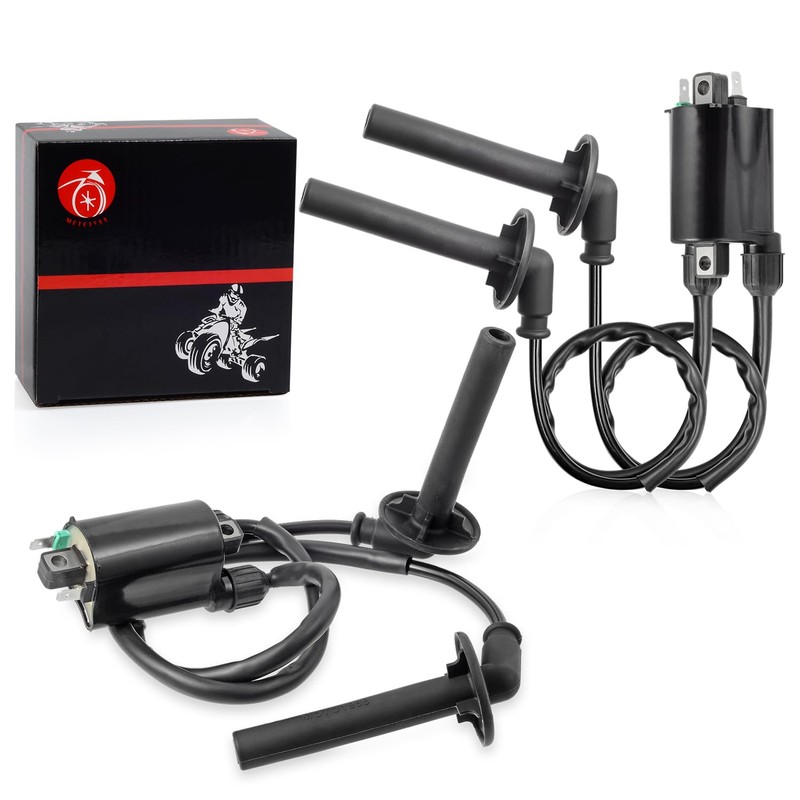 Ignition Coil Pack and Spark Plug CAP Compatible with HONDA