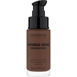 Catrice Invisible Cover Foundation, No. 065C, Nude, Moisturising, Long-Lasting, Natural, for Dry Skin, Vegan, Oil-Free, Paraben-Free, No Microplastic Particles, Pack of 1 (30 ml)