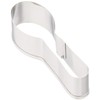 Tiger Crown 1380 Cookie Cutter, Silver, 0.9 x 3.0 x