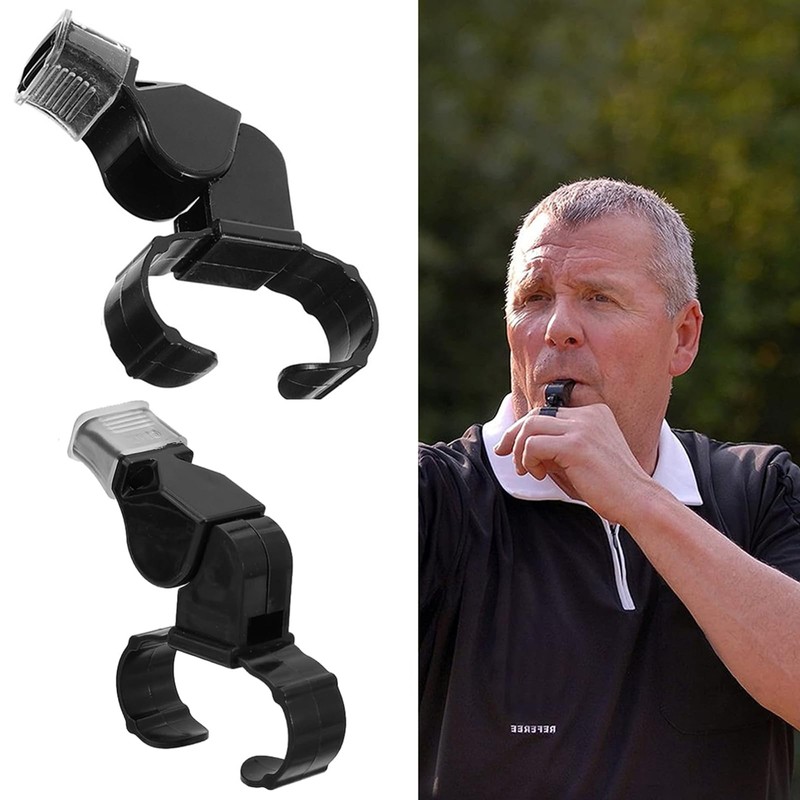FJYXCHENXM 2 Pcs Finger Grip Whistle Hockey Referees Whistle Reusable