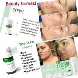 Limpiador Facial Tea Tree 100ml Y Serum Facial 10mlfarmasi                                                                                            