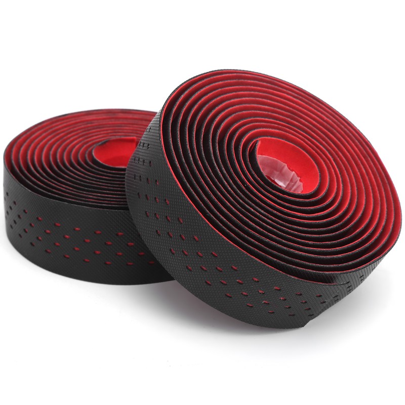 Punching Style 1Pair Road Bike Handlebar Tapes NonSlip Bicycle Handle