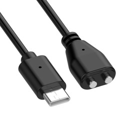 Disscool Compatible with Delupet DT-66/DT-67/DT-68 Magnetic Replacement USB Type C Dog Training Collar Charger Cable, Compatible with Yawpet DT-61/DT-72/DT-73 Dog Shock Collar Charging Cord(1m/3.3ft)