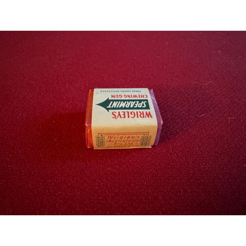 1951, Wrigley's SPEARMINT , "Un-Opened" Pellet Gum Pack (Scarce /