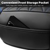 CAR PASS Luxury PU Leather Two Front Car Seat Covers,