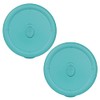 Pyrex 8202-VPC Turquoise Round Vented Plastic Food Storage Replacement Lid