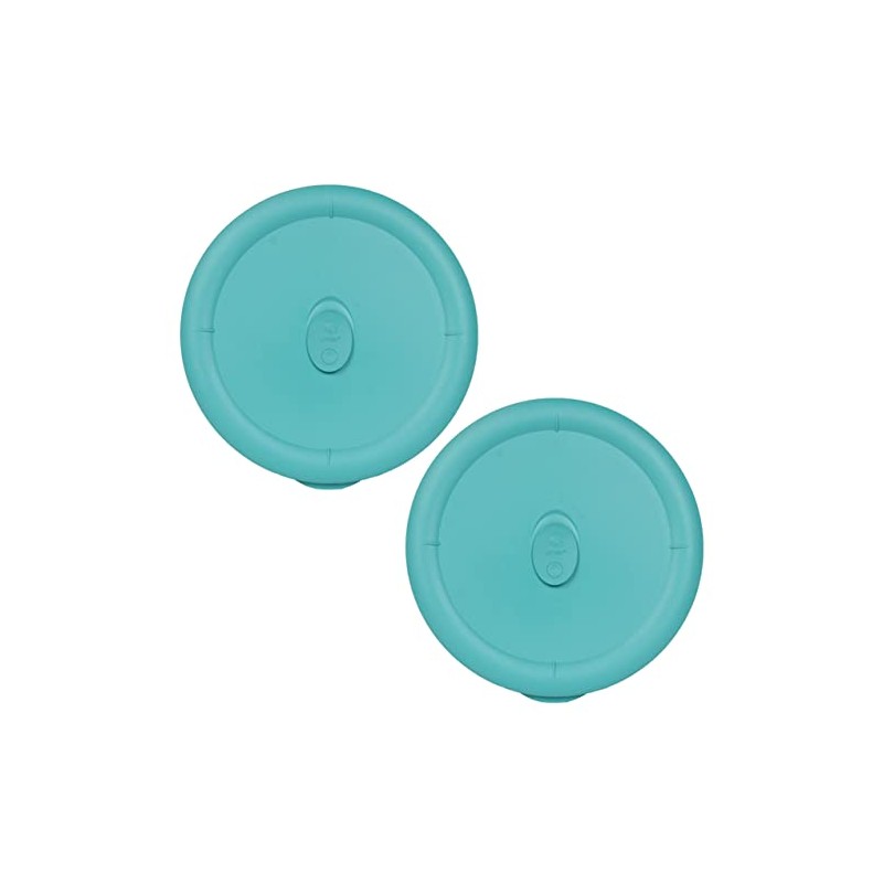 Pyrex 8202-VPC Turquoise Round Vented Plastic Food Storage Replacement Lid