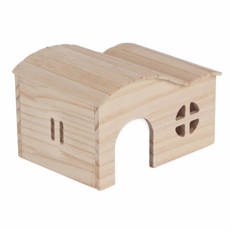 Wooden Hamster House Bite Resistant Large Space Bottomless Small Pet