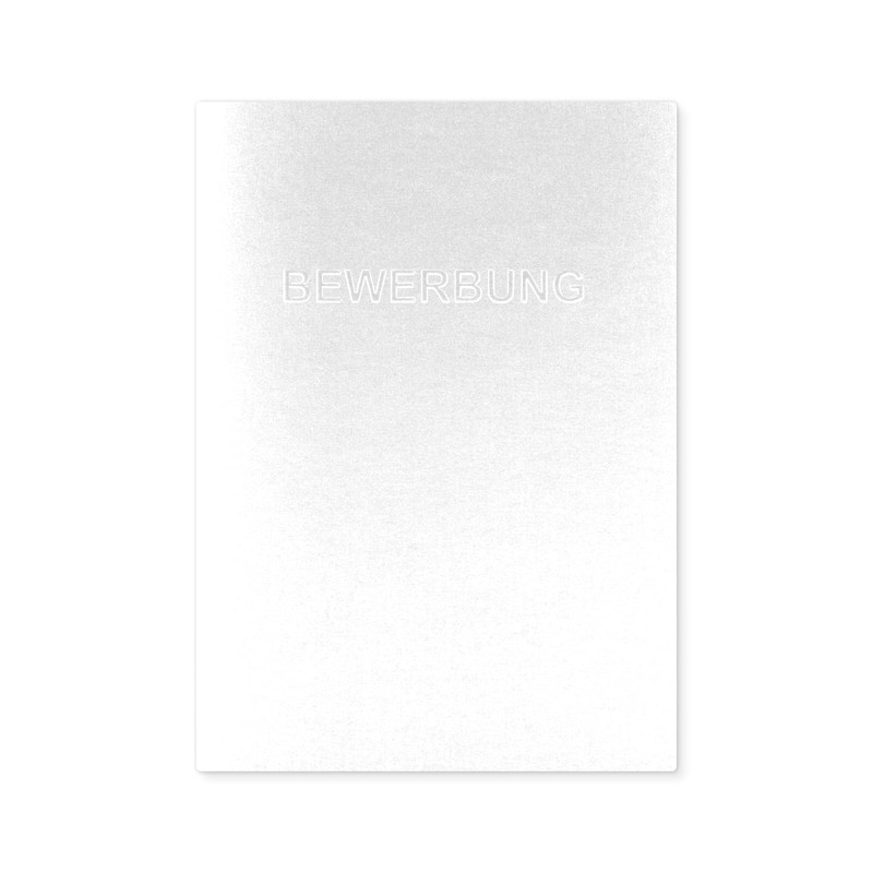 Pack of 2 3 Application Folders Crystal White Metallic with