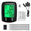 Bike Computer Universal 19 Functions IP54 Waterproof Bicycle Speedometer Odometer