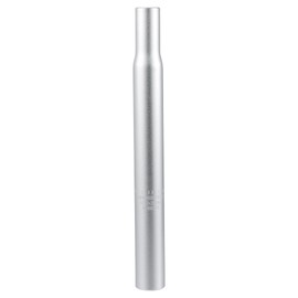 X AUTOHAUX 27.2x250mm Bicycle Seat Post Seat Tube with Scale Mark Silver Tone