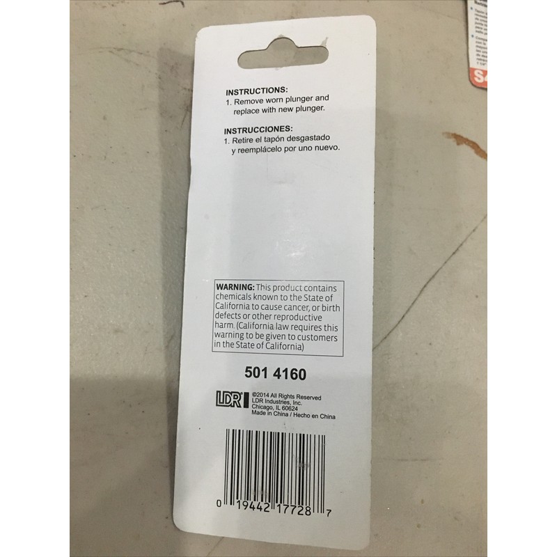 LDR 1 1/4” Pop-Up Stopper By LDR