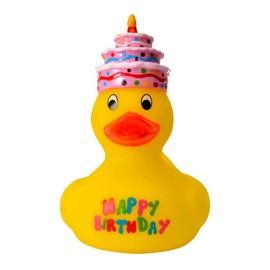 ootb Out of the blue 20/1063 Ente Gelbe Quitscheente &quotHappy Birthday