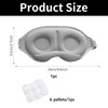 Sleep Eye Mask for Men Women, 3D Contoured Eye Mask