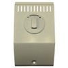 KING BKT1A K/CB Series Built-In Thermostat Kit, Single Pole, Almond